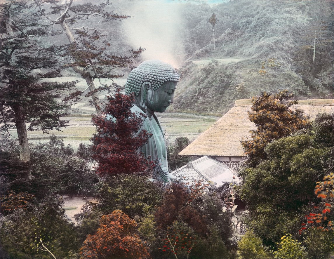 The Great Buddha of Kamakura, Meiji era (1868-1912)