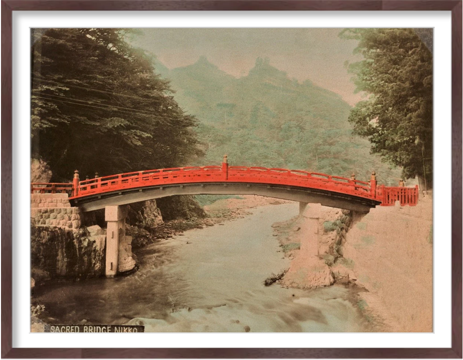 Sacred Bridge,Nikko,1890